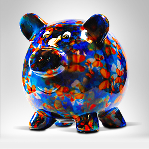 Pomme Pidou Labrador Ornament Money Box Piggy Bank Unique Art Dog Lovers Gift 