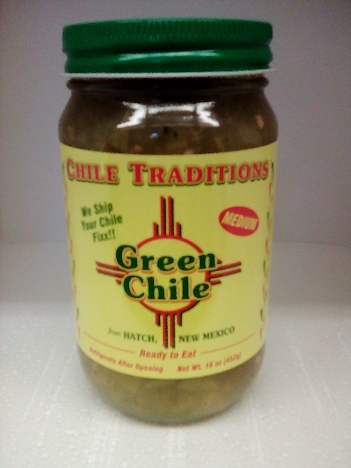 Chile Traditions Green Chile in a Jar Chile Traditions