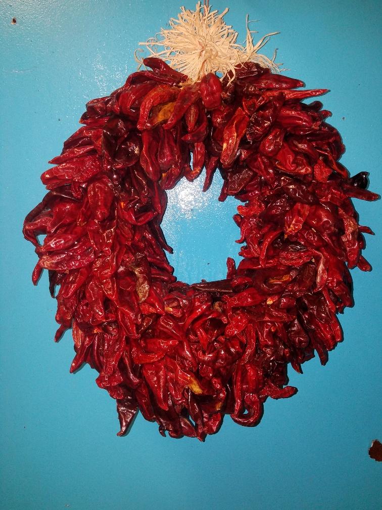 Large Red Chile Wreath – Chile Traditions