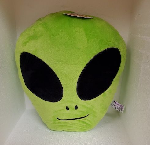 Alien Head Pillow