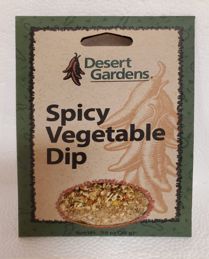 Desert Gardens Dips & Mixes Spicy Vegetable Dip Chile Traditions