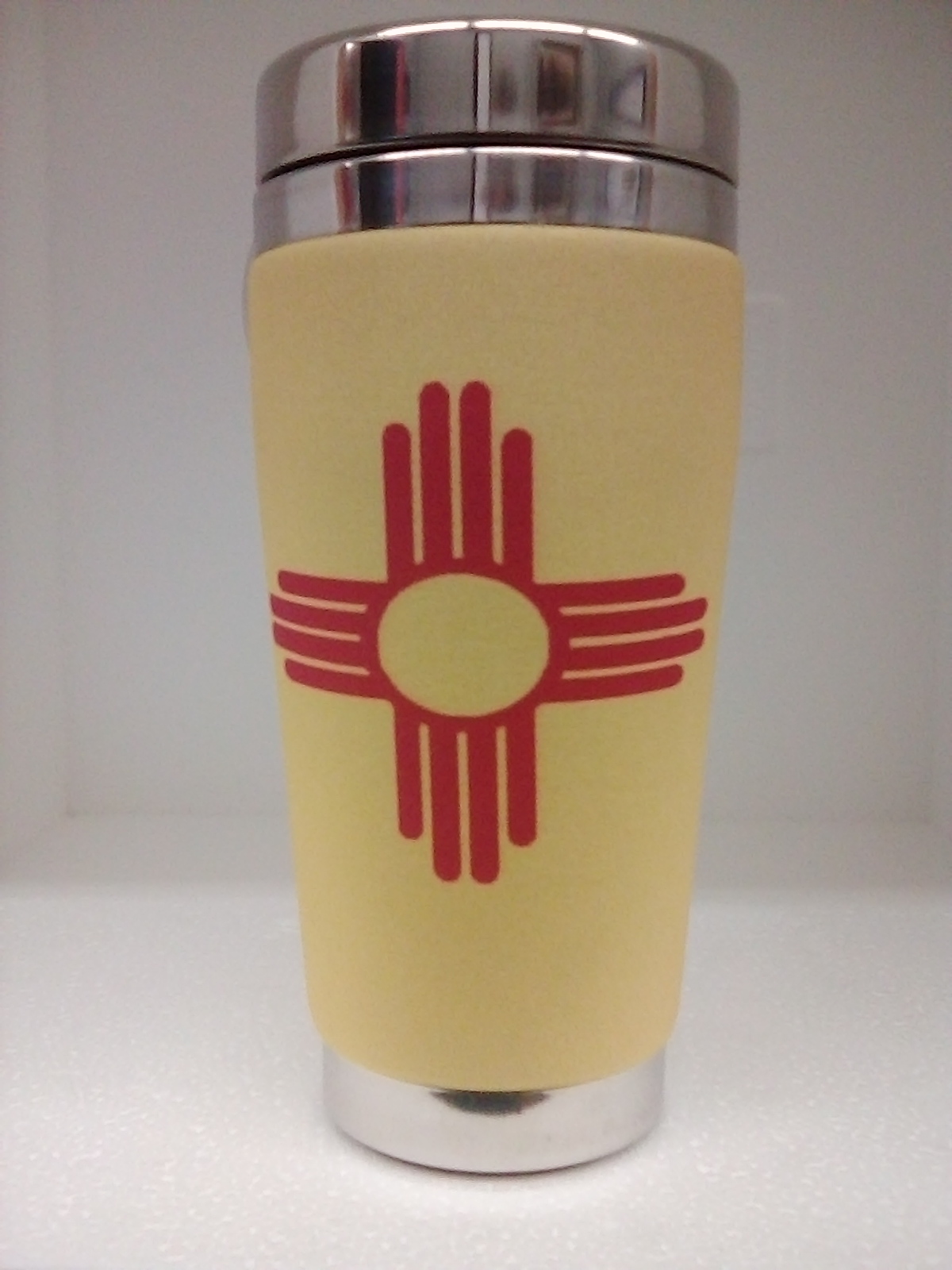 NEW MEXICO ZIA TRAVEL MUG – Chile Traditions